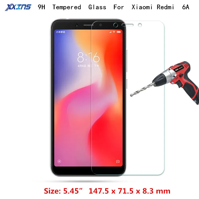 Закаленное стекло для Xiaomi Redmi 6A 6 A 5 45 дюймов Защитная крышка экрана мобильного