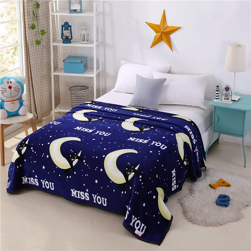 Супермягкие фланелевые одеяла JaneYU утолщенные двусторонние бархатные плоские