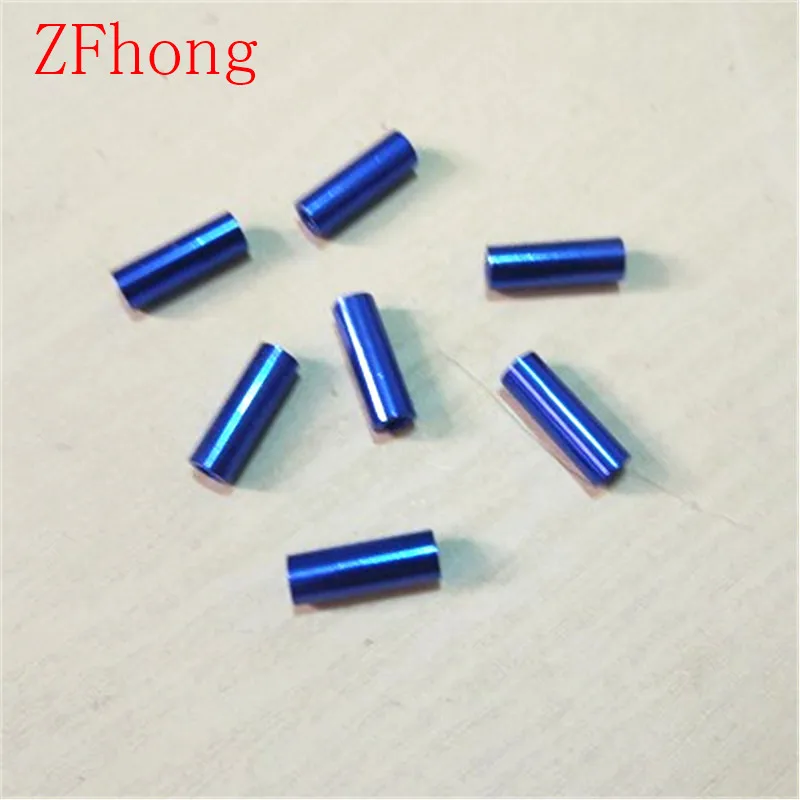 

10pcs M3*10/15/20/25/30/35/40/45/50 M3 deep blue colour Aluminum Round Standoff Spacer For RC Parts