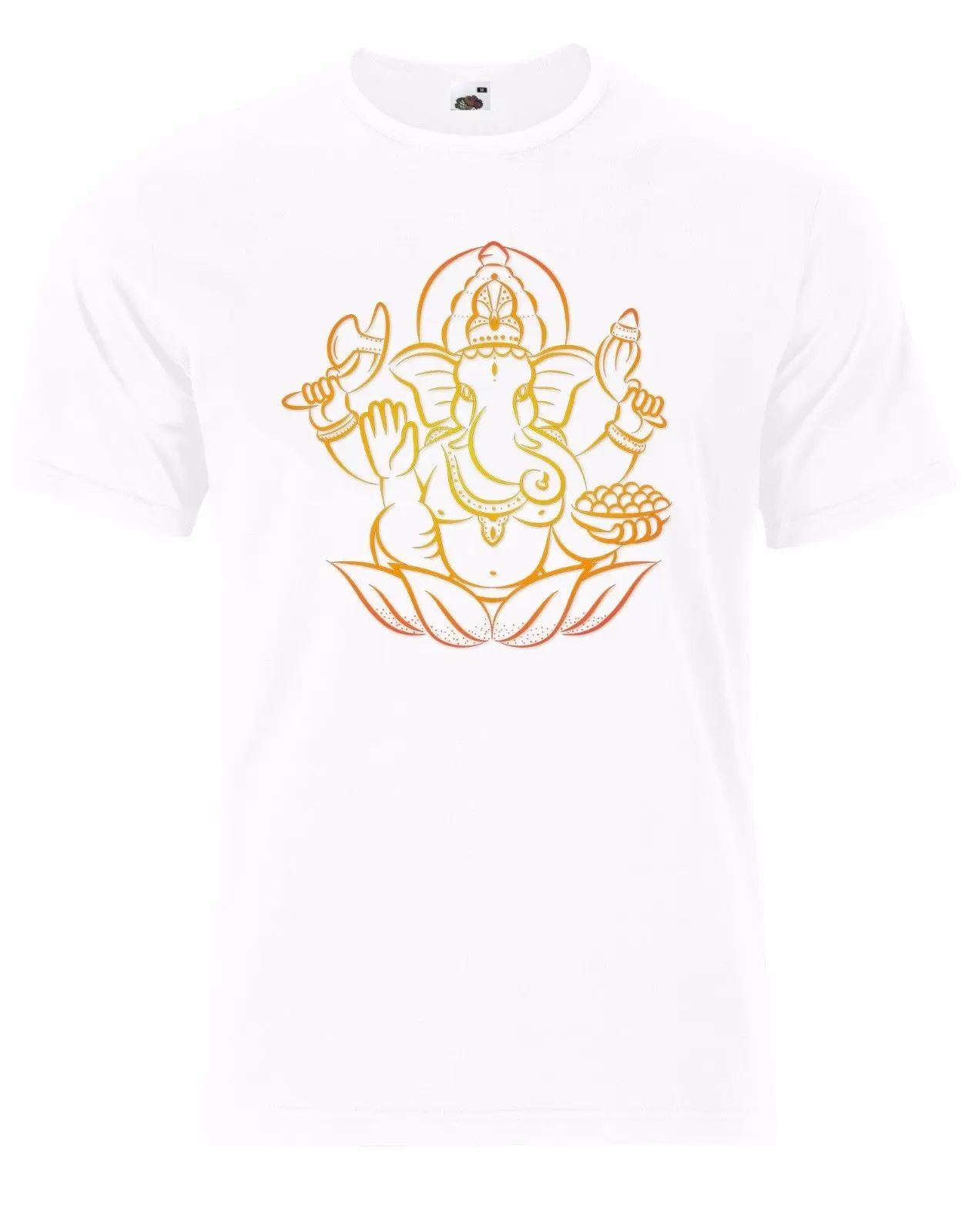 Ganesha Hindu Ganapati Vinayaka Mens Tee Shirt Top AK38 Short Sleeves Cotton Fashion Free Shipping Cool xxxtentacion Brand 2018 | Мужская