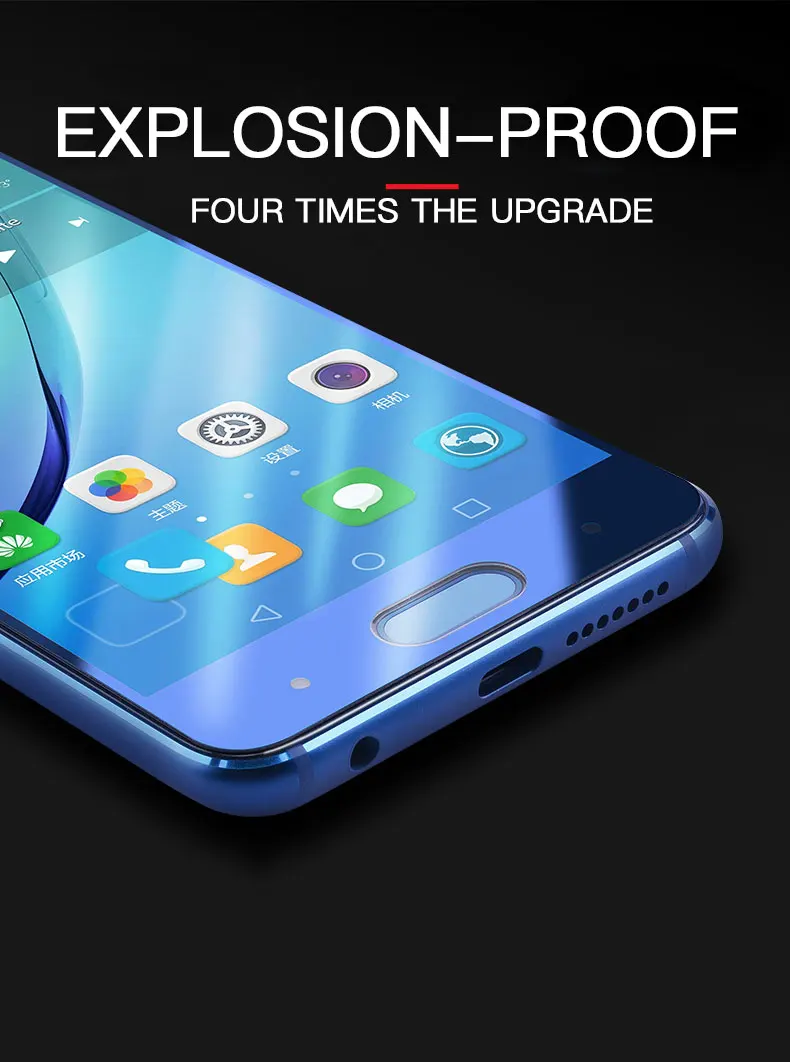 3D закаленное стекло для huawei P20 Pro P10 Plus полное покрытие защита экрана F для huawei P20 P10 Lite Honor 9 10 V10 стекло