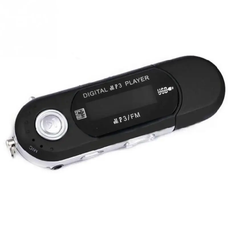 Новинка, портативный спортивный MP3-плеер с экраном для sony, MP3-плееры с fm-радио, USB флеш-накопитель, mp3-плеер - Цвет: Черный