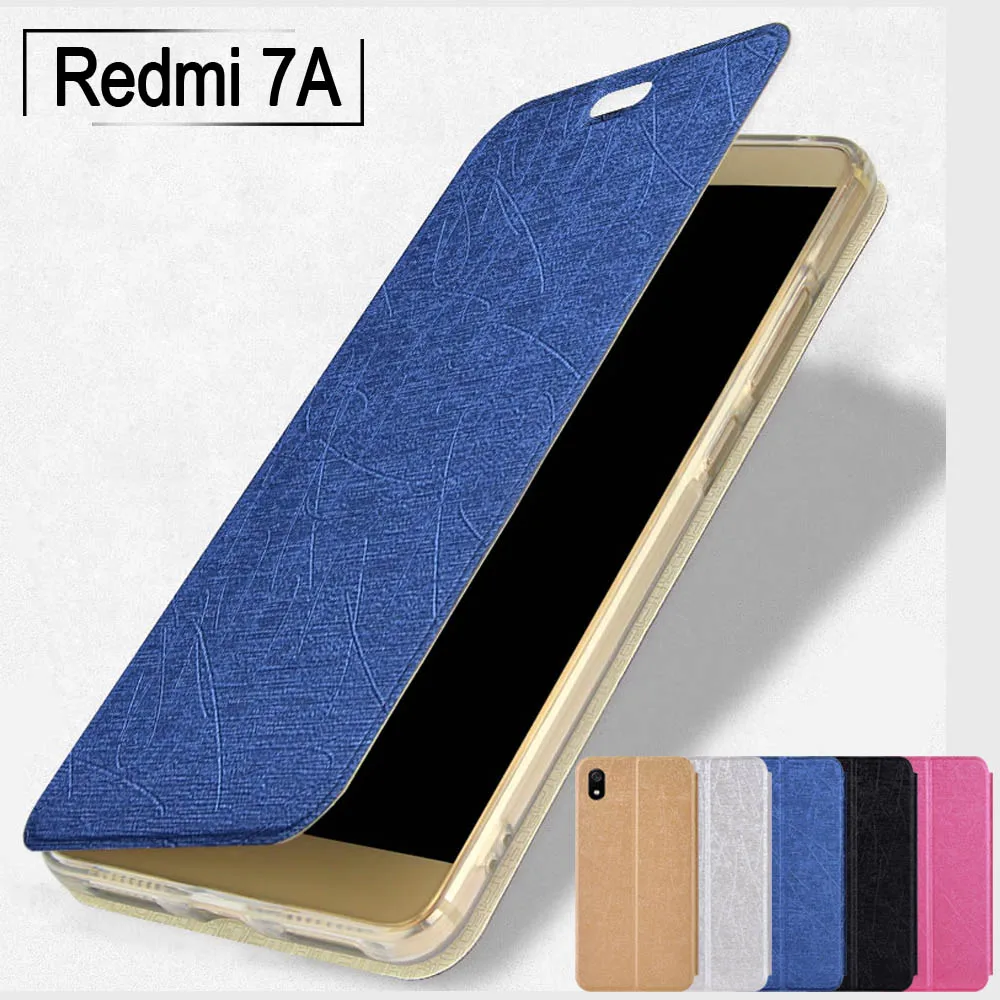 Чехол-книжка для Xiaomi redmi 7, кожаный чехол-подставка для redmi 7A, 8A, чехол для телефона, силиконовая задняя крышка для Xiaomi redmi Note 7, 8 pro, чехол