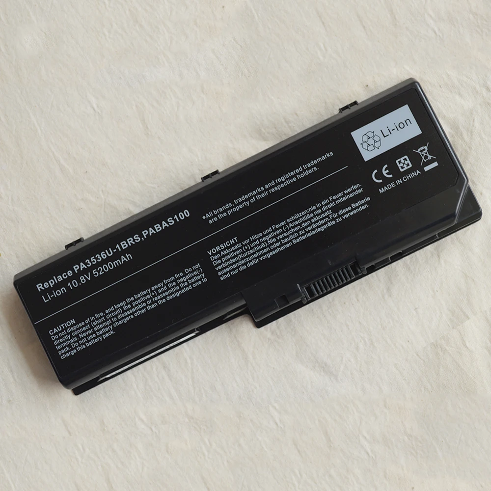 Аккумулятор для ноутбука TOSHIBA Satellite P200 10G L350D P300D P305 P205D PA3536U 1BAS PA3536U1BAS PA3536U1BRS PA3537U