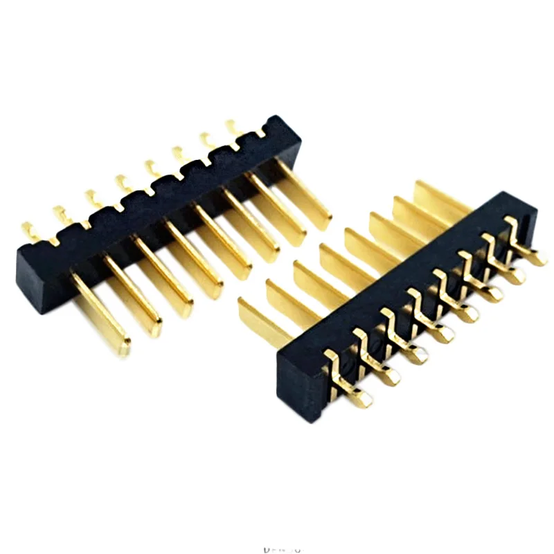 8pin разъем для аккумулятора ноутбука 2,5 мм Шаг 180 градусов изгиб ноги штекер и гнездо длина стопы 5,8 мм фиксированная точка