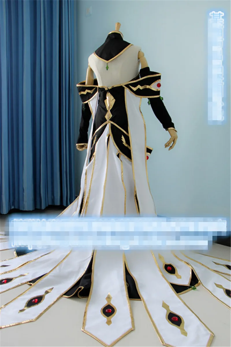 Костюм для косплея из японского аниме кода GEASS Lelouch of the Rebel CODE Geass CC красивая одежда