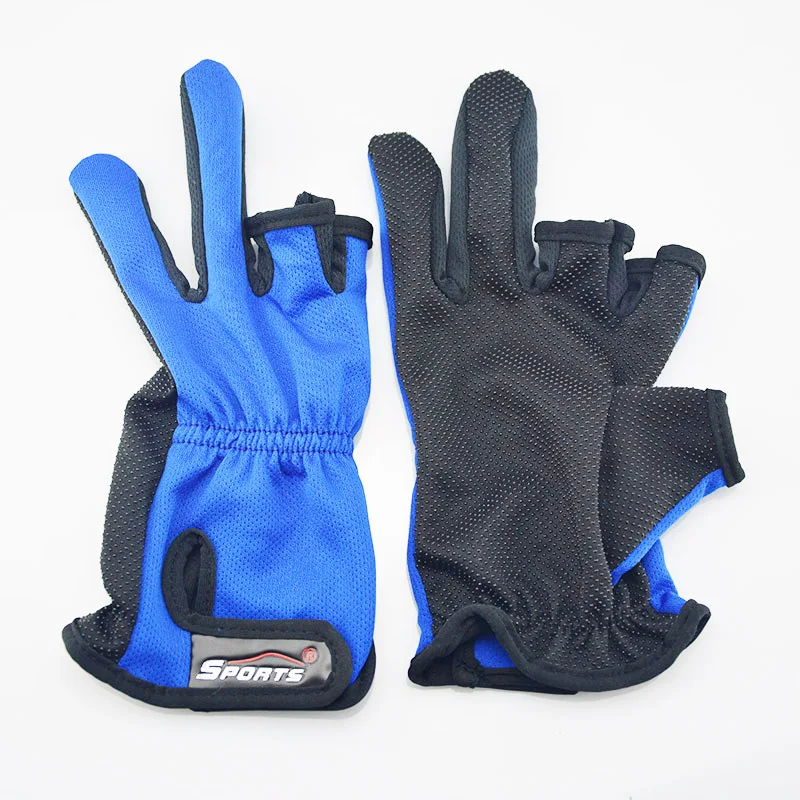 

1 Pair Half Finger Resistant Quality Outdoor Sports Anti Slip Comfortable Fishing Gloves/Slip-resistant Fishing Gloves