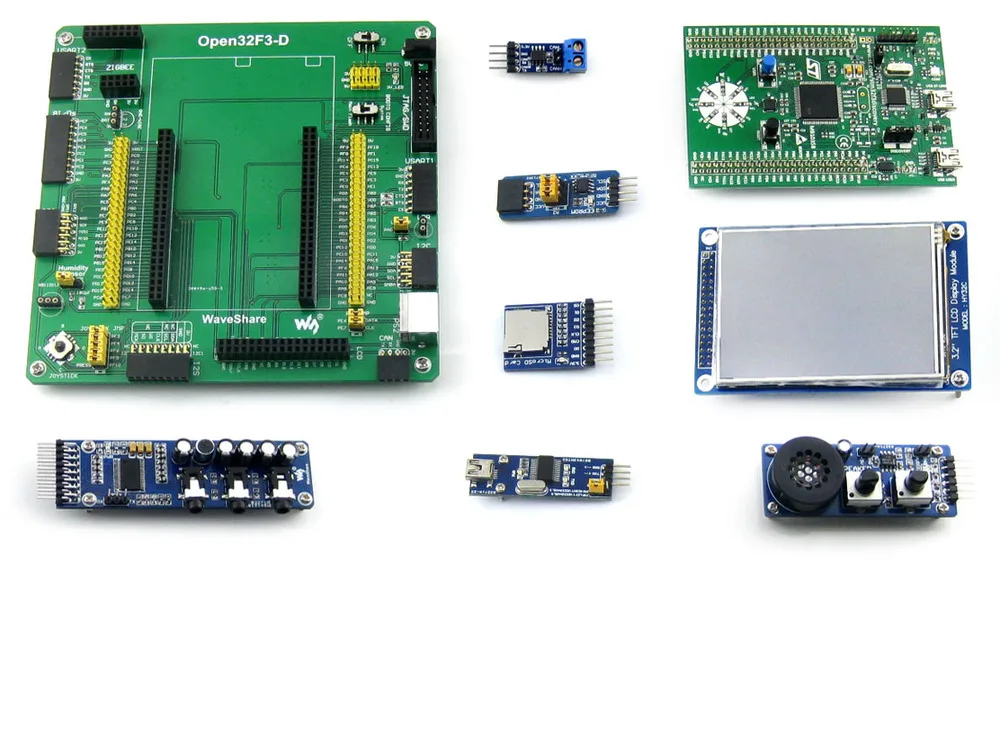 Упаковка для Open32F3 D A = ST Original STM32F3DISCOVERY STM32F303VCT6 STM32 ARM Cortex M4 + плата 9 комплектов|arm