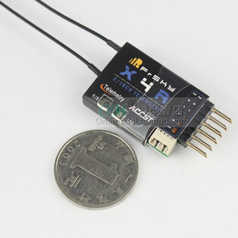 Оригинальный FrSky X4RSB x4r sb FCC 2 4 GHz ACCST 3/16CH приемник телеметрии для RC Квадрокоптер