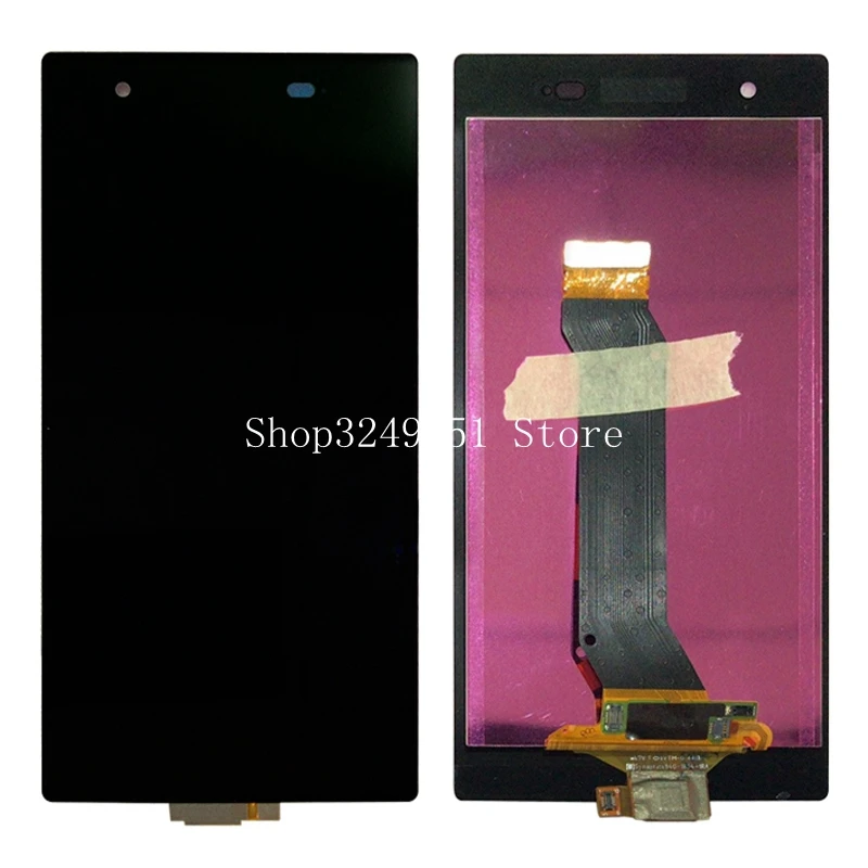 ЖК-дисплей с Рамки для Sony Xperia Z1S l39t Экран дисплея touch Стекло планшета Ассамблеи