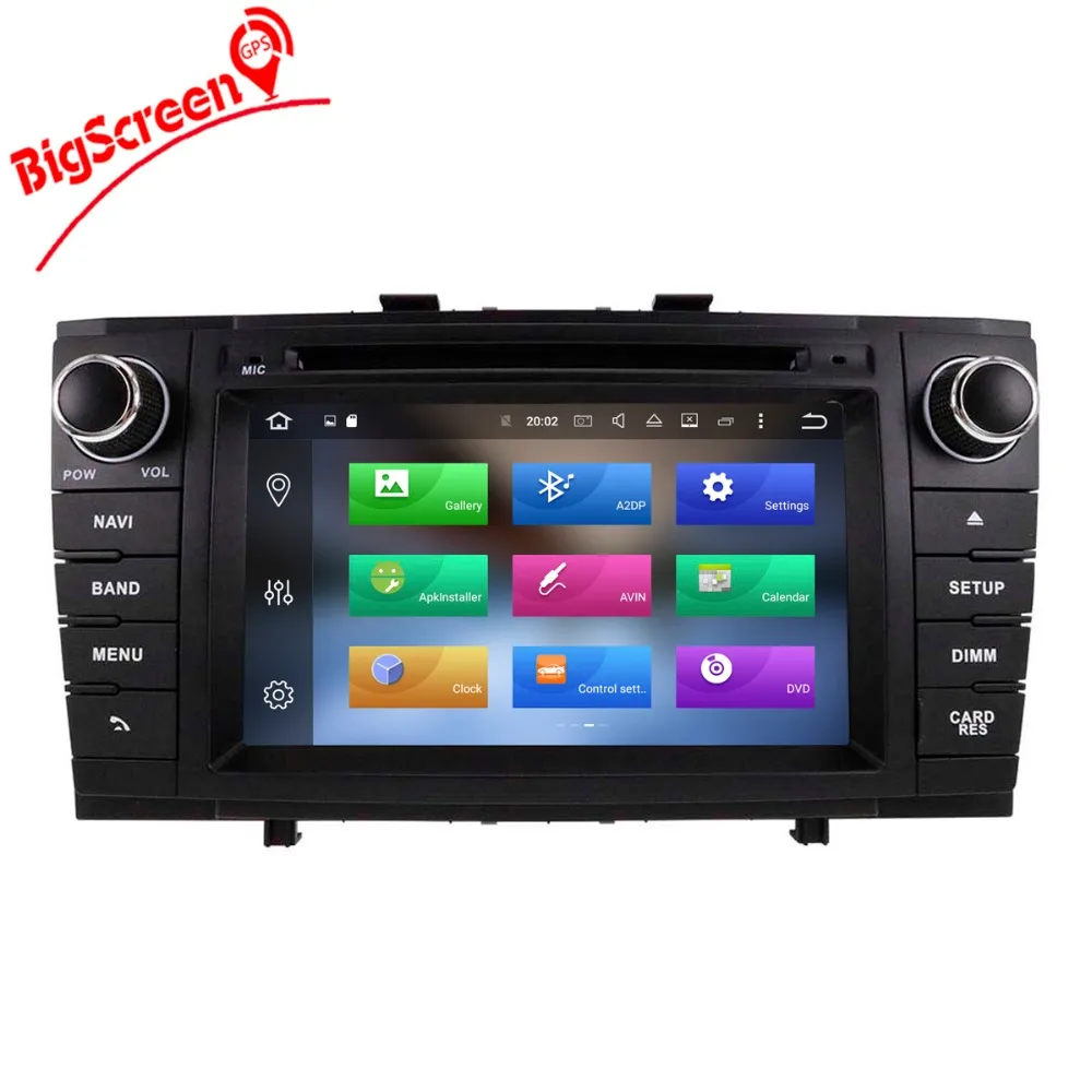 Android 9.0 Octa 8 Core Car DVD Player GPS Navigation For Toyota Avensis T27 2009-2015 Record Headunit Multimedia Stereo Radio | Автомобили