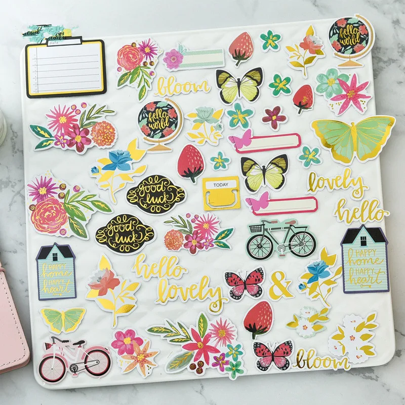 

70 шт., высечки для скрапбукинга, Happy Planner, для изготовления карт, для журнального проекта W608