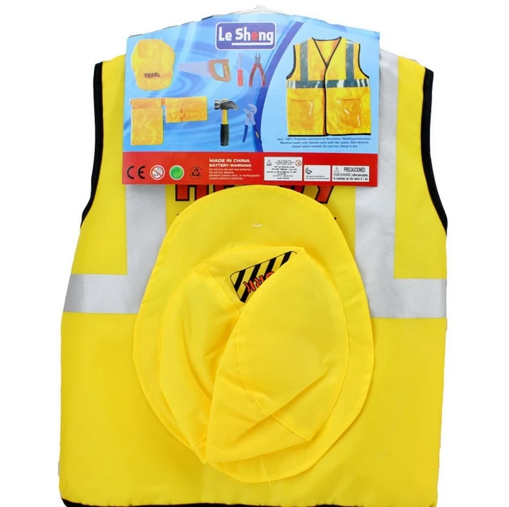 Boys Halloween Costumes Construction Worker Sets Cosplay Stage Wear Clothing Children Kids Party Clothes Free Drop Shipping New | Детская