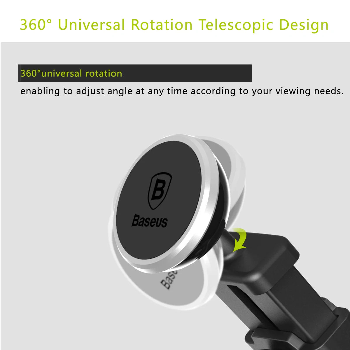 baseus magnetic car phone holder for iphone 11 pro xs max telescopic suction cup magnet car mount cell mobile phone holder stand free global shipping