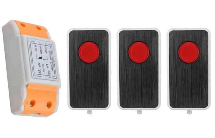 Новый AC220V 1CH RF переключатель системы дистанционного управления teleswitch 3X