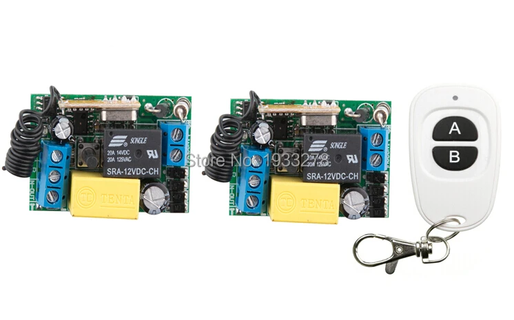 2015 Новый стиль Высокое качество AC 220 V 10 A 1 CH беспроводной пульт дистанционного управления 1 передатчик 2 приемника