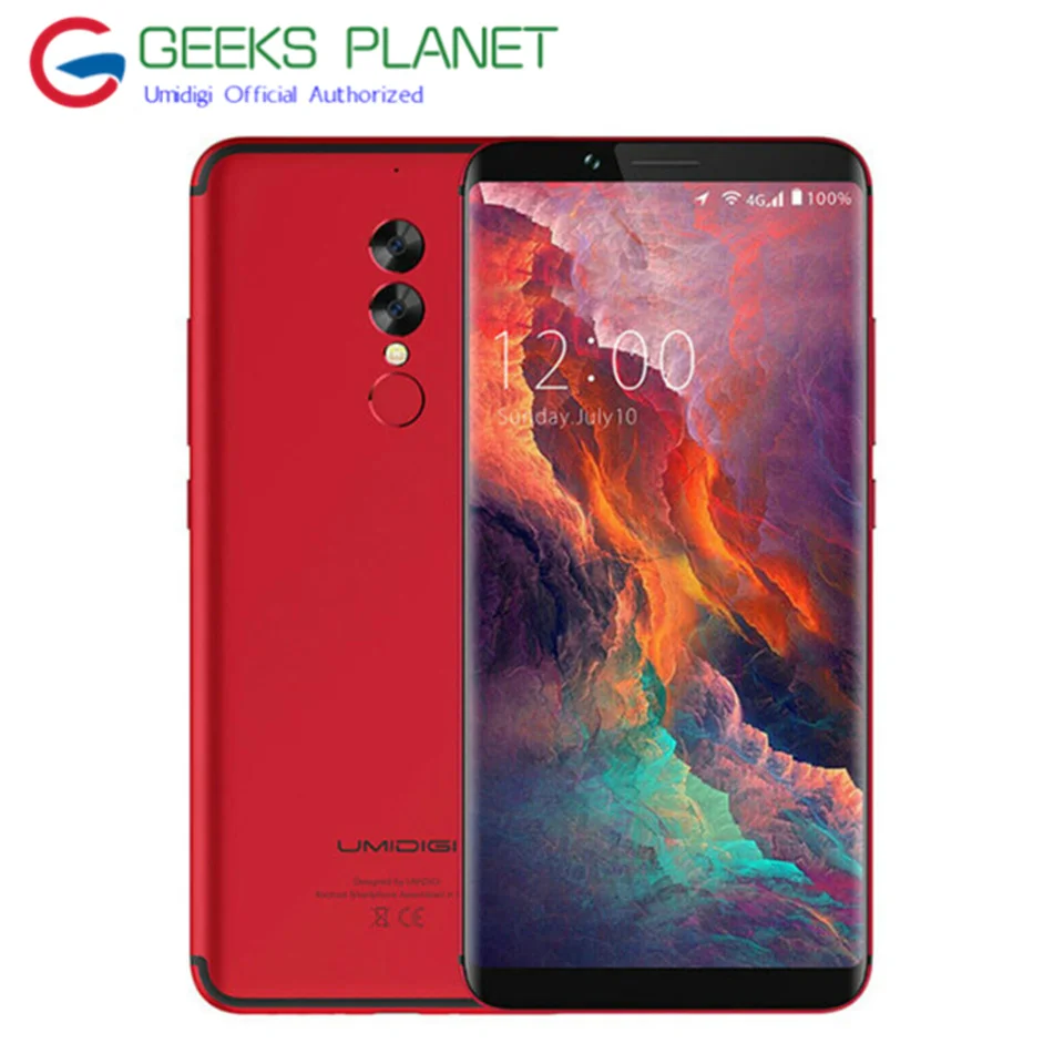 UMI UMIDIGI S2 PRO 6 0 дюймов ГБ Оперативная память 128 Встроенная Android 7 MTK Helio P25 2 ГГц Octa core 2.5D