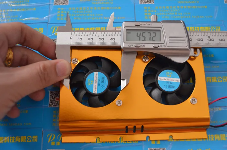 Вентилятор для жесткого диска радиатор Поддержка двойной вентилятор 5 см сетевой