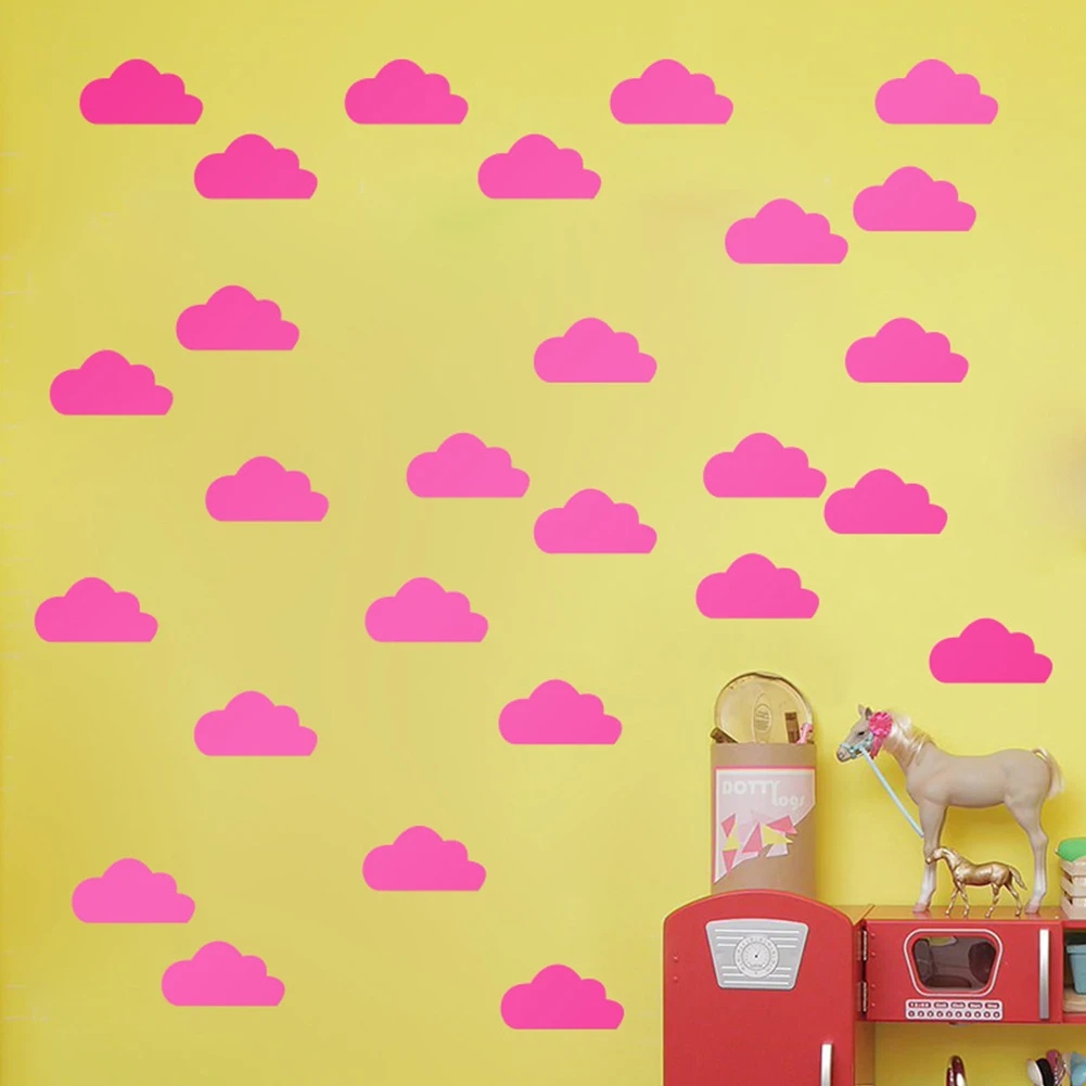 Новый 1 компл. DIY Наклейка маленькое облако наклейки на стену дома детская комната