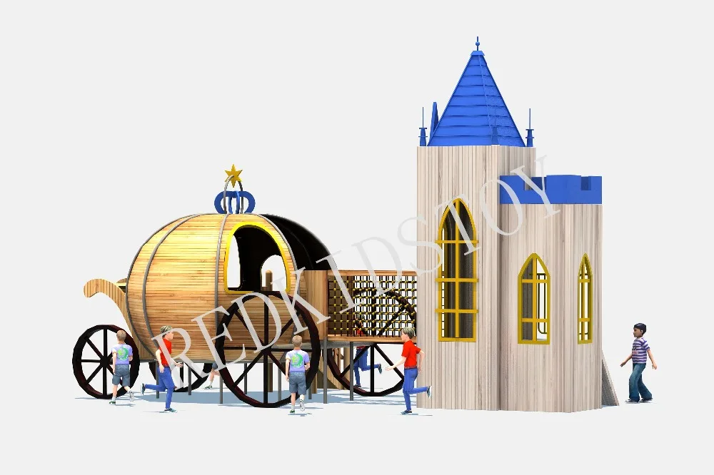 2019 New Retro Pumpkin Themed Large Outdoor Playground for Children | Спорт и развлечения