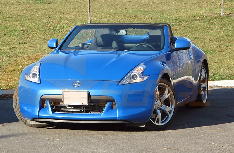 Для Nissan 370Z Z34 Fairlady 2009 2010 2011 2012 2013 Отлично 4 шт. smd led Ангельские глазки гало кольца ультра яркие красные/зеленые/дневные ходовые огни