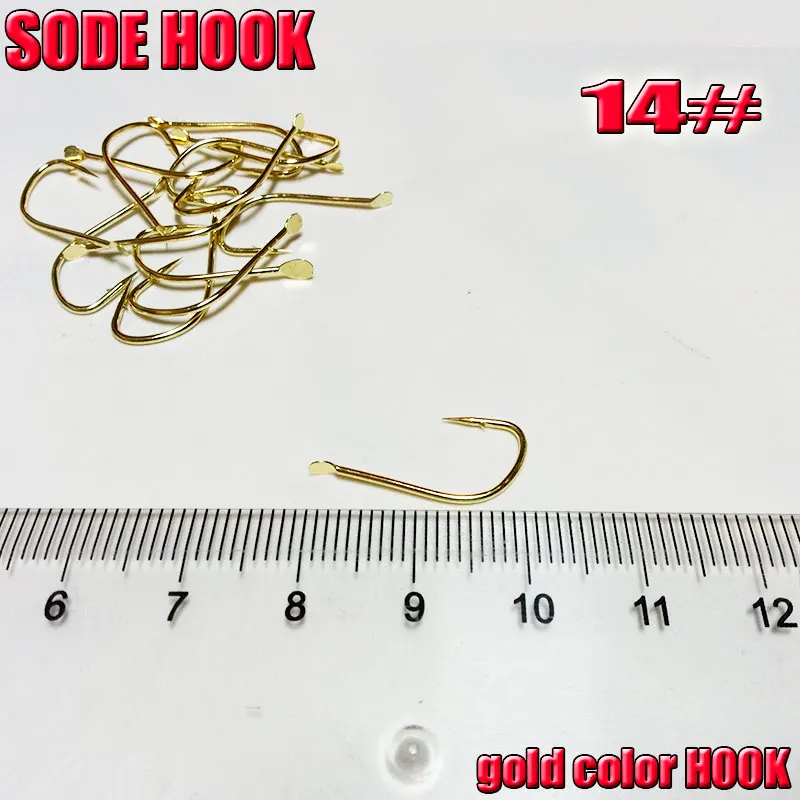 2019NEW SODE крюк, золотые цветные КРЮКИ размер 3#- 16# количество: 100 шт./лот
