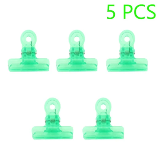 5 Pcs Green Clips Dmoley русские зажимы с кривой для ногтей 5/10 шт. нержавеющая сталь для маникюра, маникюра - Цвет: 5 Pcs Green Clips