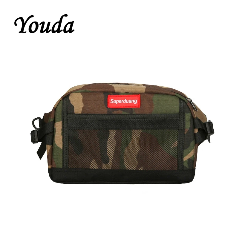 Сумка мессенджер Youda Street Trend камуфляжная в стиле хип хоп нагрудная сумка