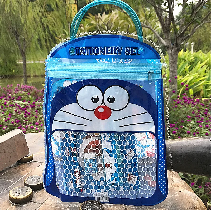 Disney 7 шт./компл. Замороженные Карандаш Чехол+ Линейка+ карандаш+ Ластик+ брошюра+ карандаш точилка канцелярские принадлежности подарок ко дню рождения, школьные принадлежности