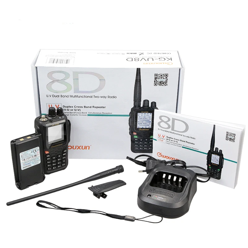 Высококачественная оригинальная Двухдиапазонная магнитола VHF UHF 5W 999 CHS 1700 мАч|radio