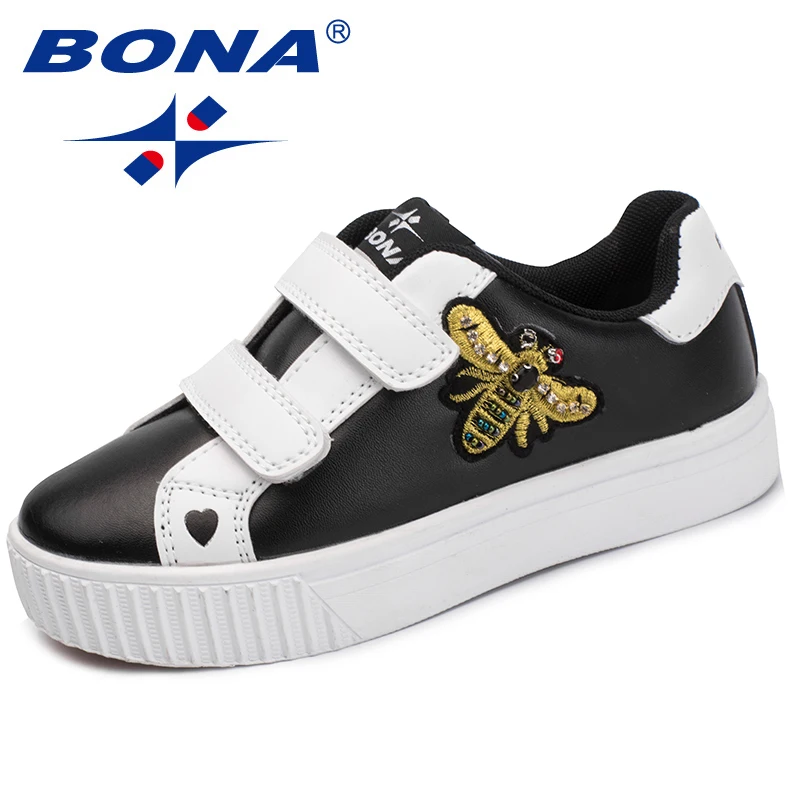 

BONA New Arrival Fashion Style Children Casual Shoes Synthetic Girls Flats Outdoor Boys Sneakers Shoes Comfortable Free Shipp[in