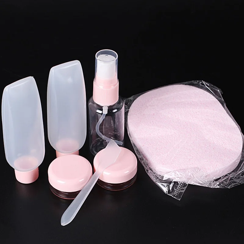 7 шт./компл. прочные многоразовые бутылочки набор пластиковых прессовых бутылка с