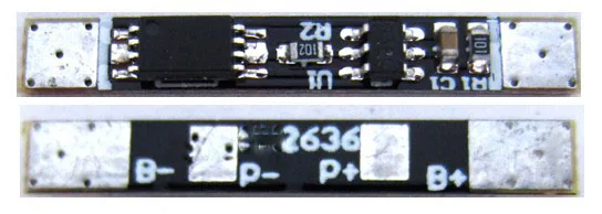 1S 2A 3 6 V LiFePO4 BMS/PCM/PCB Защитная печатная плата для 1 упаковки аккумуляторных батарей
