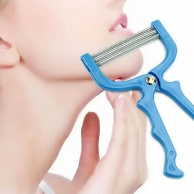 2017 безопасный ручной ролик для удаления волос на лице резьбы красота эпилятор Epi