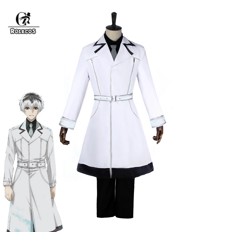 Rolecos аниме Косплэй одежда с надписью Tokyo Ghoul: re Костюмы для косплея Сасаки хайсе