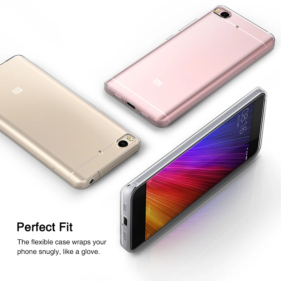 Easyacc тонкий противоударный защитный чехол для телефона Xiaomi Mi 5S / Mi5S Plus роскошный