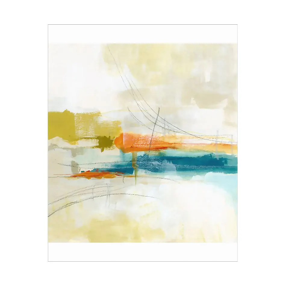 Скандинавский современный акварельный плакат холст настенные художественные