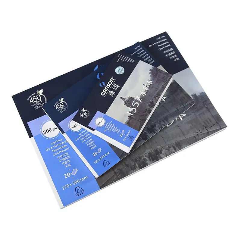 Kup Canson Professional 300g/m2 Akwarela Szkicownik Do Malowania 8K/16K/32K 20 Arkusz Rysunek Kolor Wody Papier Dostaw Sztuki Papiernicze