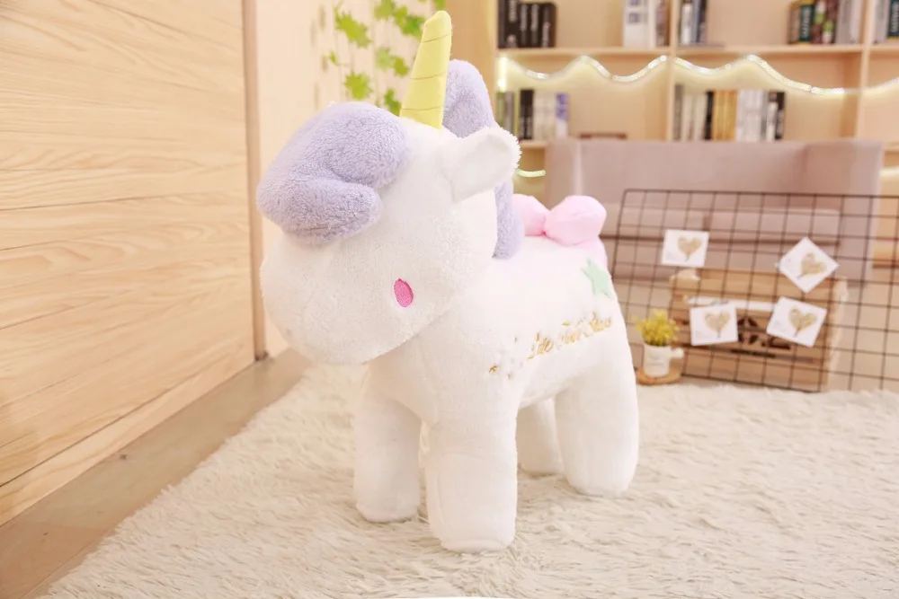 Kawaii Мультяшные мягкие животные детские куклы единорог плюшевые игрушки подарки
