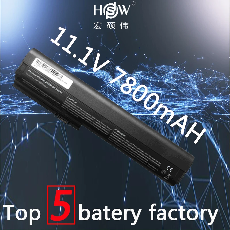 HSW 9 cell 7800 mah Аккумулятор для ноутбука hp SX06XL, SX09 для hp EliteBook 2560 p, 2570 p, HSTNN-UB2L, QK644AA батарея