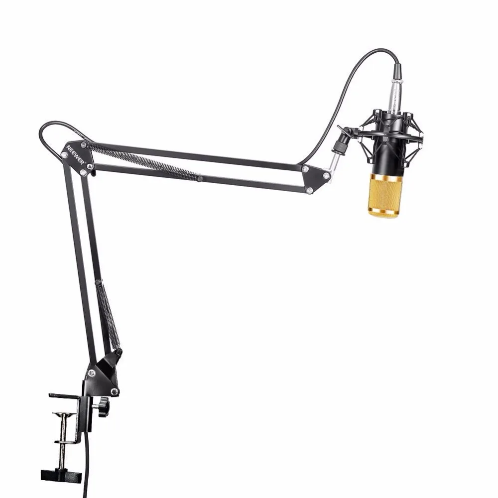 Letsbay ls-800 Studio вещания Запись конденсаторный микрофон ж/регулируемая подвеска