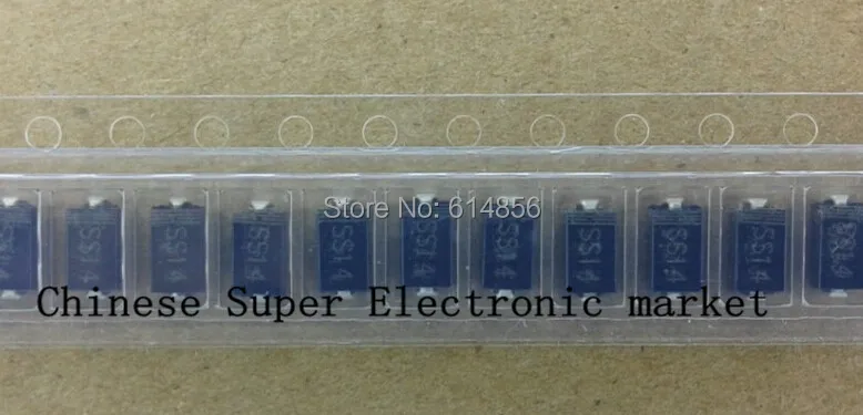200 шт. sma 1N5819 SMD IN5819 1A 40В DO 214AC Диод Шоттки ss14|rectifier diode|diode ss14ss14 diode |