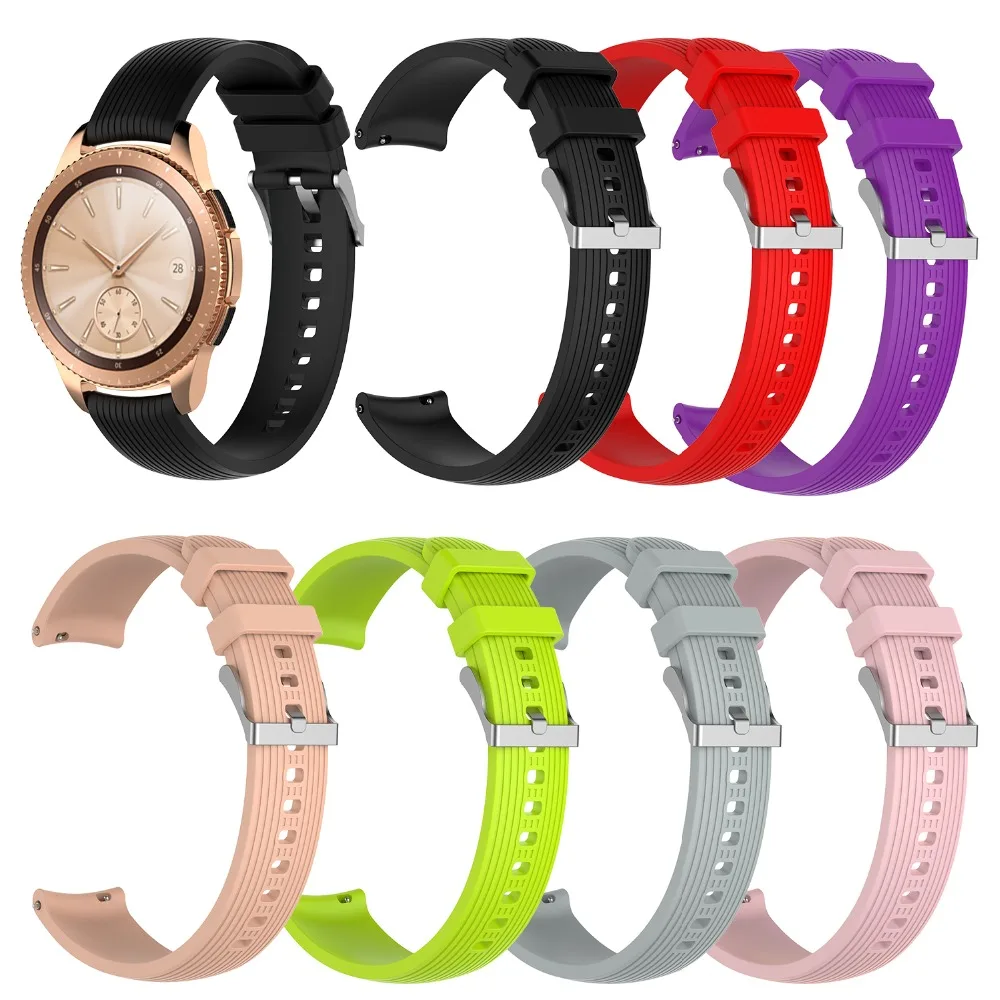 

Soft Silicone Watch Band for Samsung Galaxy 42mm Strap Rubber Replacement Bracelet Wristband