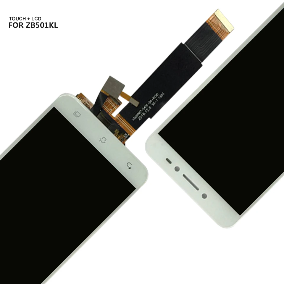 Бесплатная доставка для ASUS Zenfone Live ZB501KL X00FD сенсорный экран дигитайзер стекло