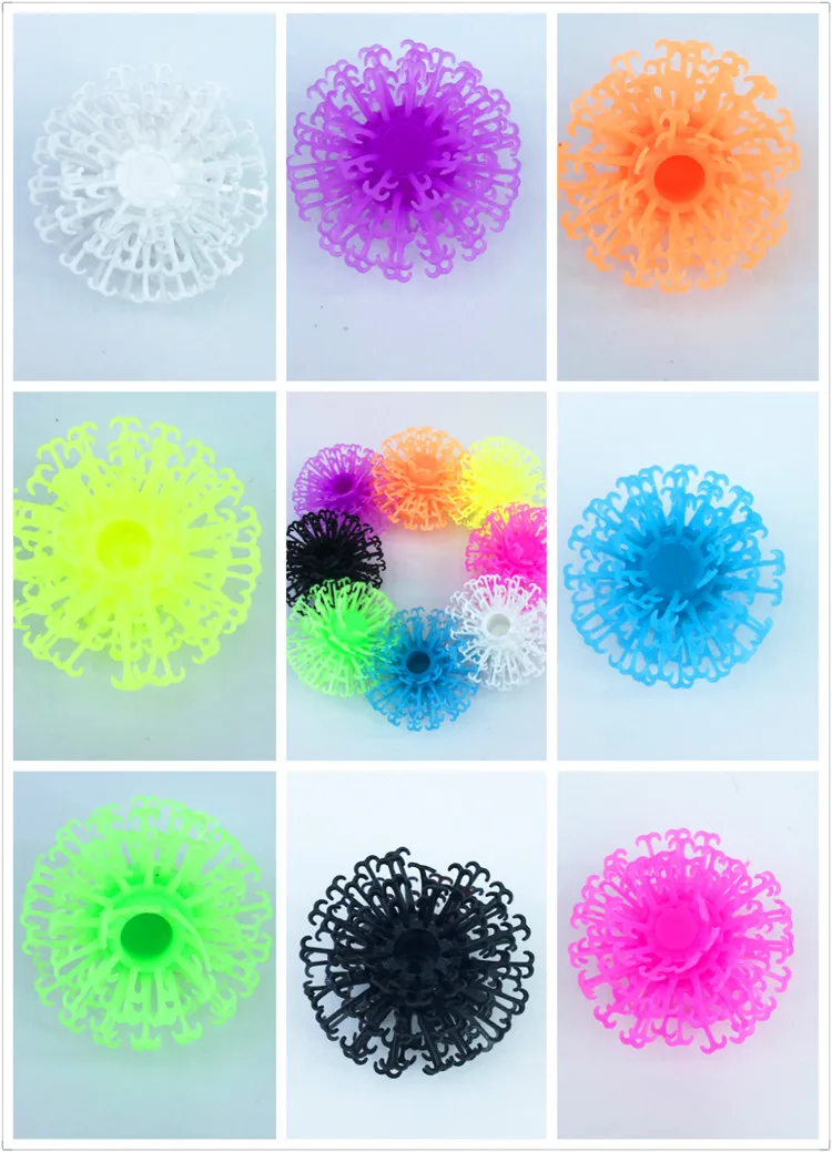 1200 шт./компл. собрать 3D головоломки DIY слойка мяч сжатый шар творческий колючий шар со шпилькой, креативный, ручная работа, развивающие игрушки без