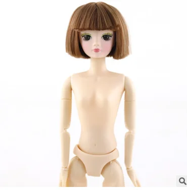 N Мини BJD куклы 3D синий фиолетовый глаза с 20 подвижных суставов Мода DIY куклы 22 стиля для девочки подарок - Цвет: N