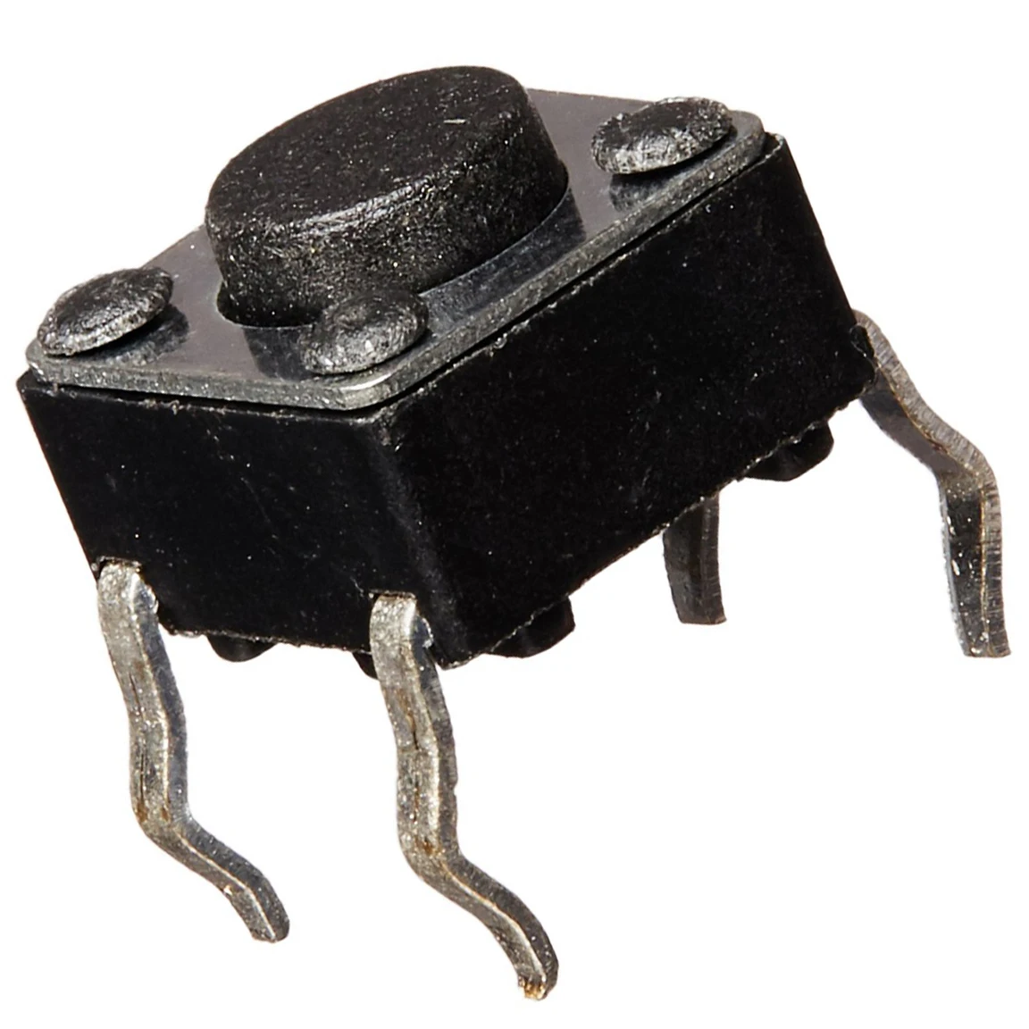 Промо-акция! 10 шт. 6x6x4 5 мм 4 контакта DIP PCB мгновенный тактильный Такт кнопочный