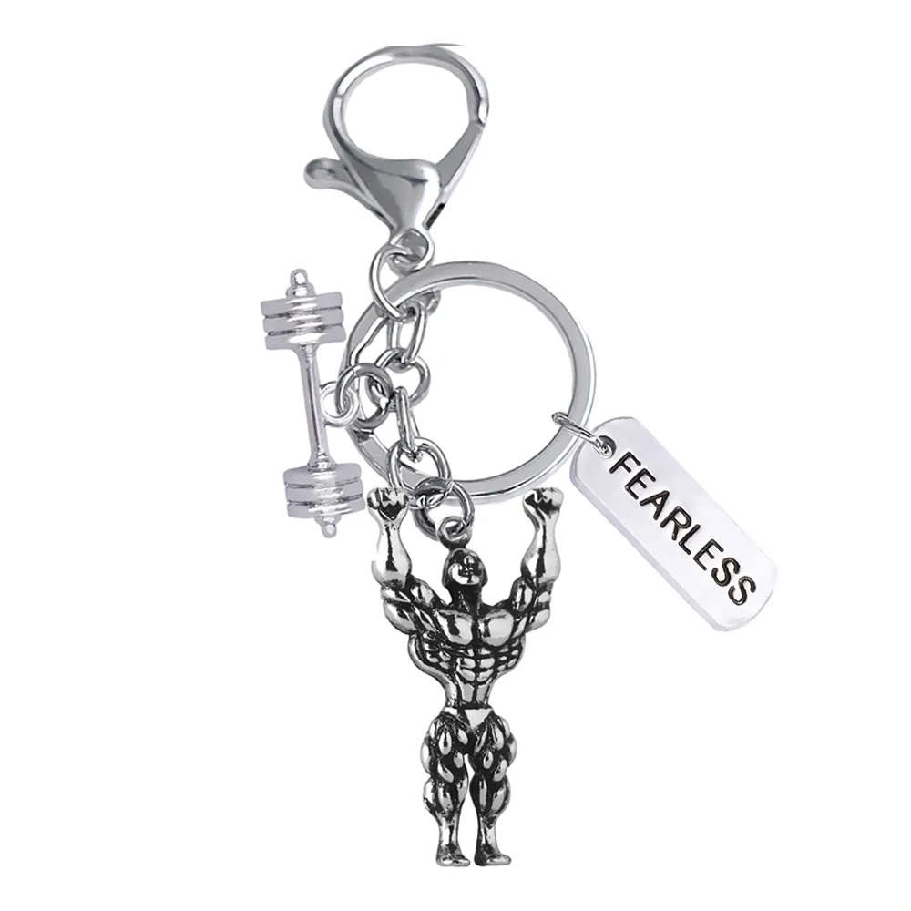 Стильный фитнес брелок для ключей от любителей спорта|key chain|car key chainpendant keychain |