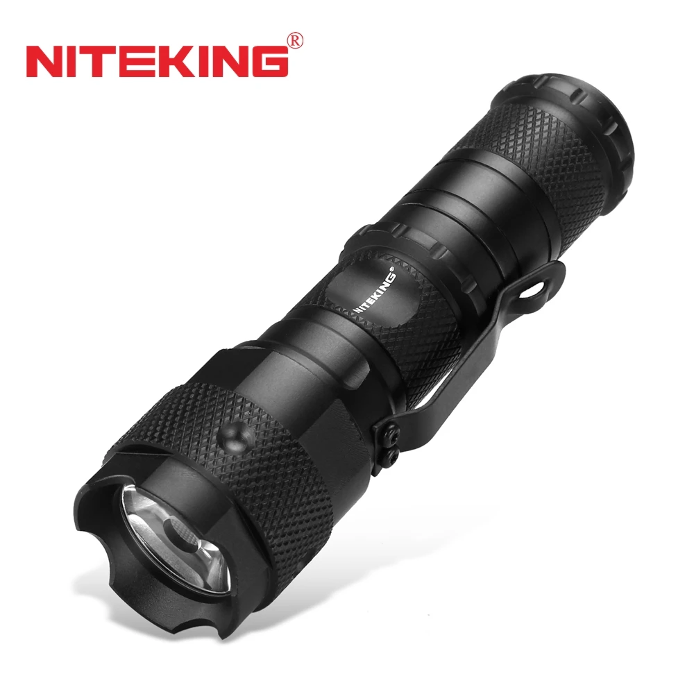 Тактический фонарь NITEKING N10 Cree XPE Q5 светодиодный фонарик для 1 батареи CR123 1x16340 или