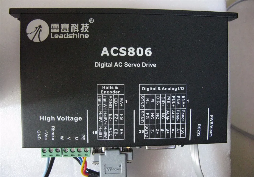 Бесщеточный Серводвигатель постоянного тока Leadshine аксессуары для фрикциона ACS806